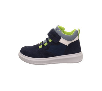 Superfit Trainers | Cosmo | Navy & Green