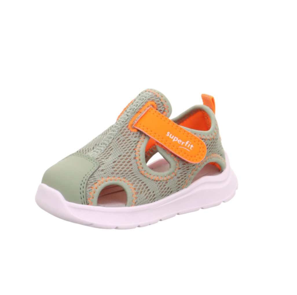 Superfit Sandals | Wave | Green & Orange