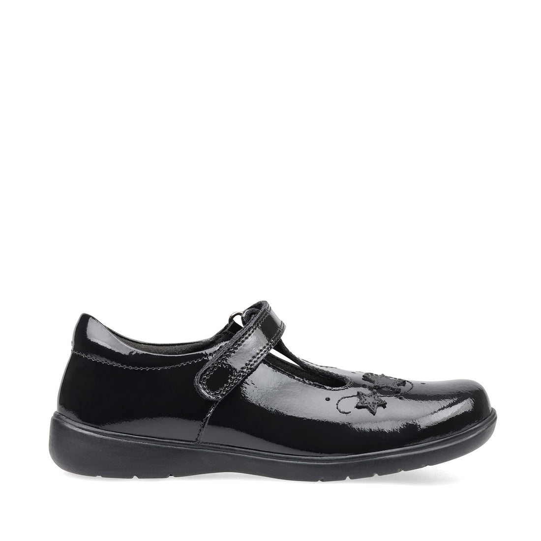 Start-Rite School Shoes | T-Bar | Star Jump | Black Patent