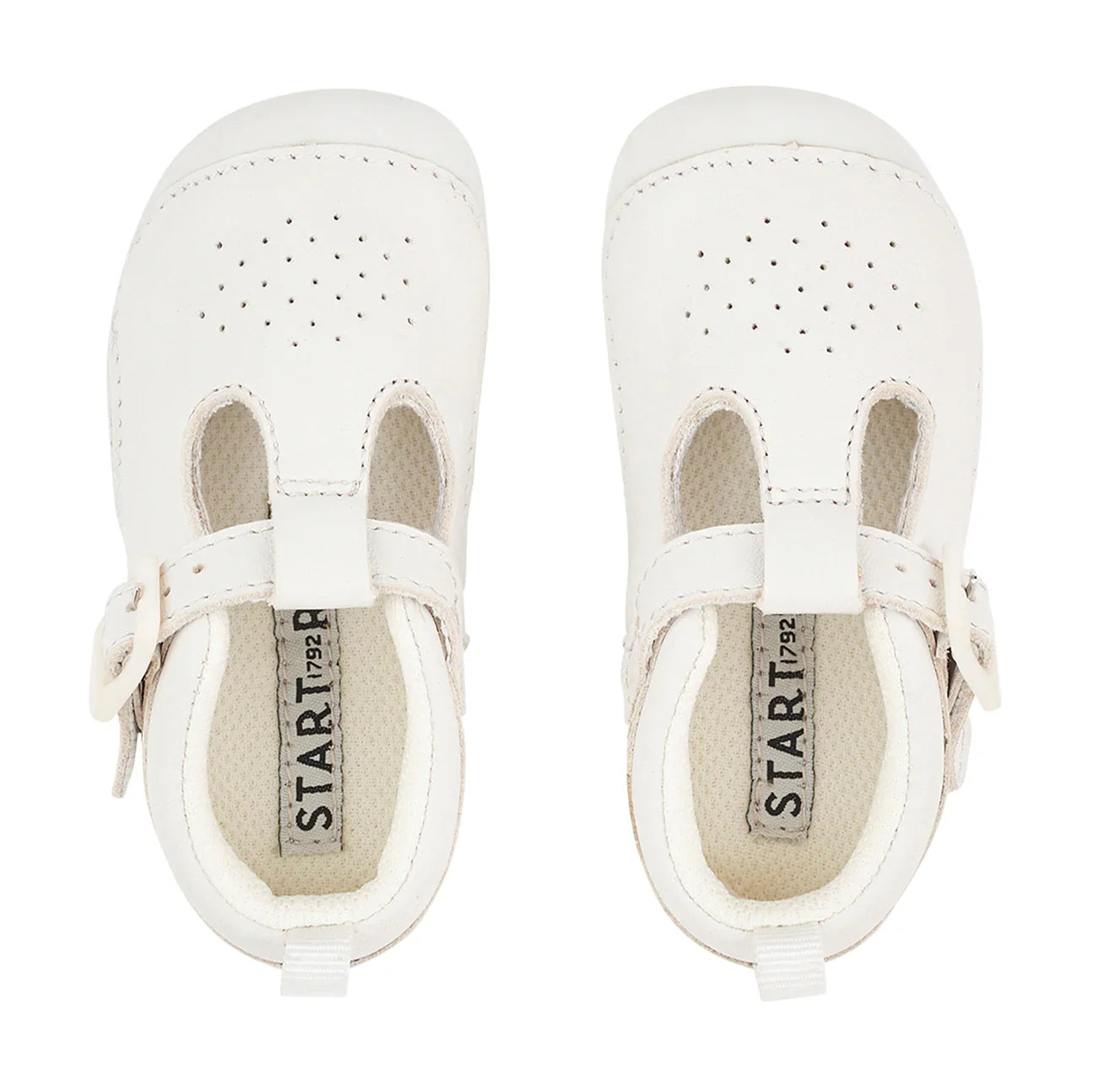 Start-Rite Pre-Walker Shoes | Baby Jack | White