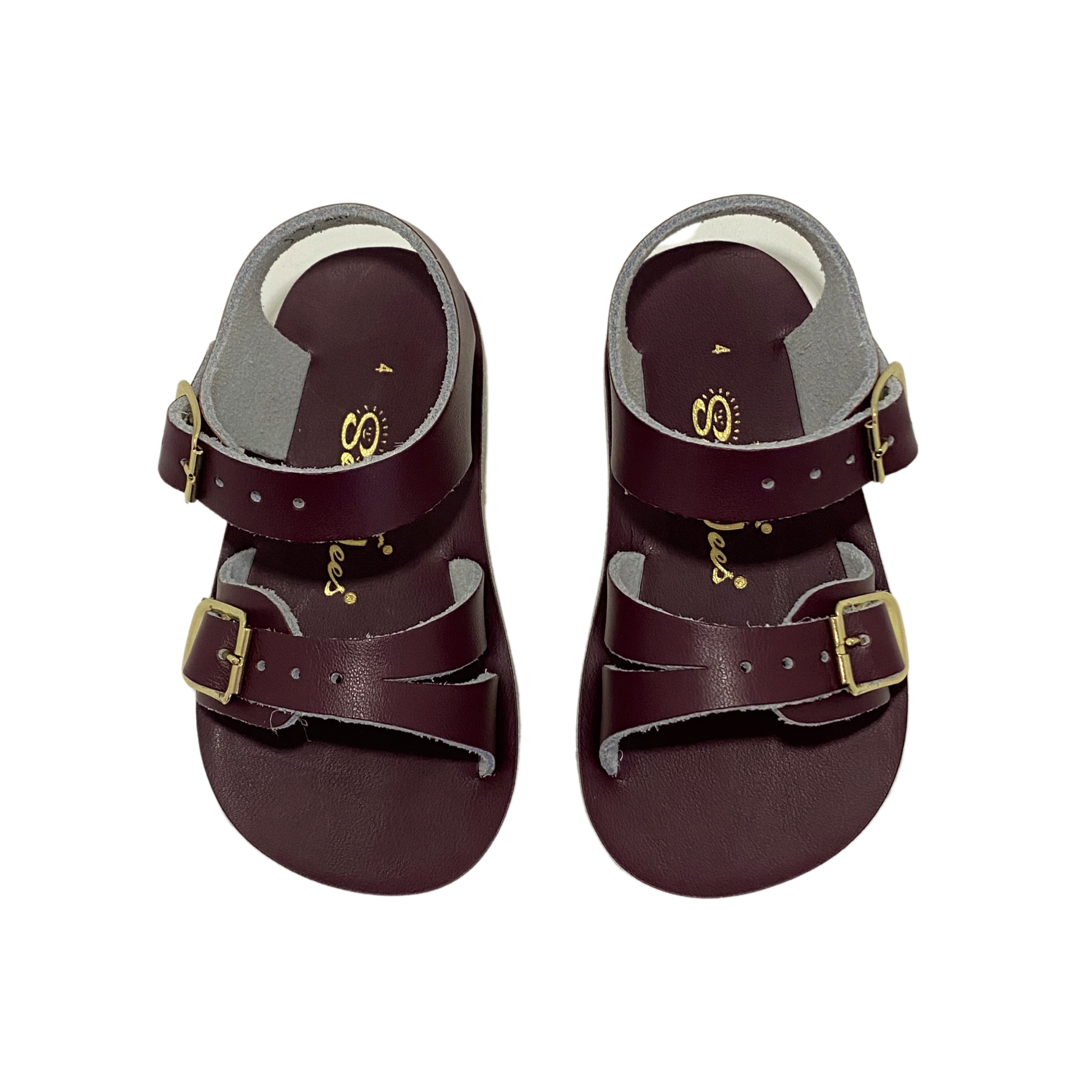 Salt-Water Kids Sandals | Sea Wee Sun San | Claret Red