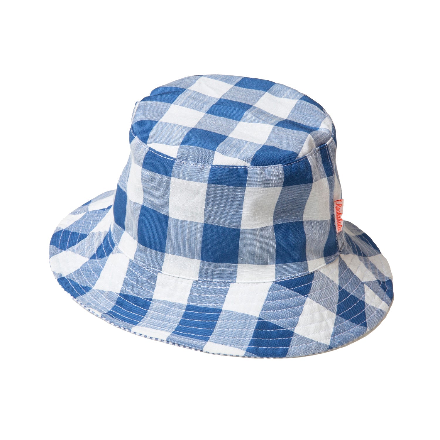 Rockahula Kids Sun Hat | Retro Checked | Blue