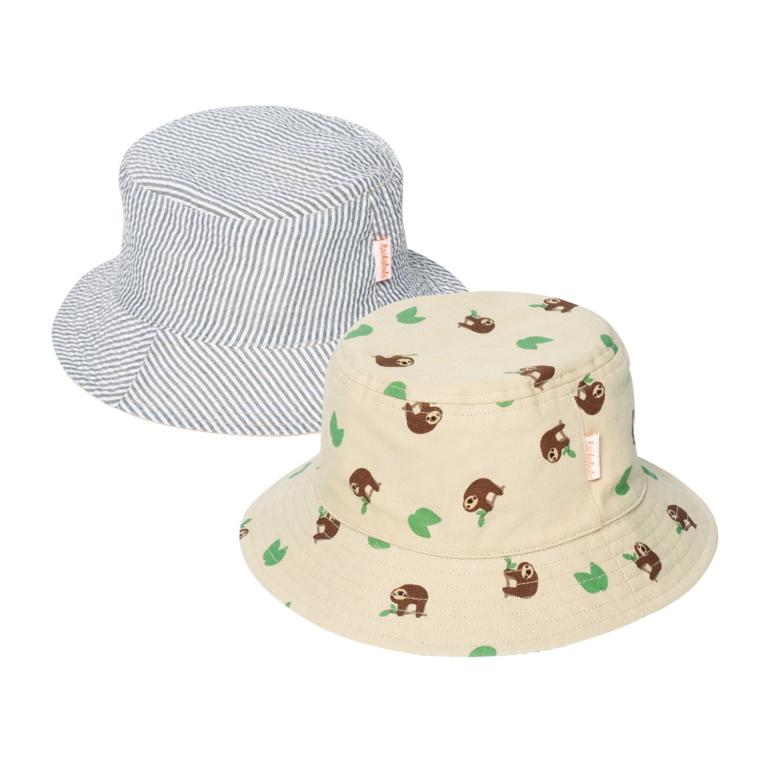 Rockahula Kids Bucket Hat | Reversible | Sleepy Sloth