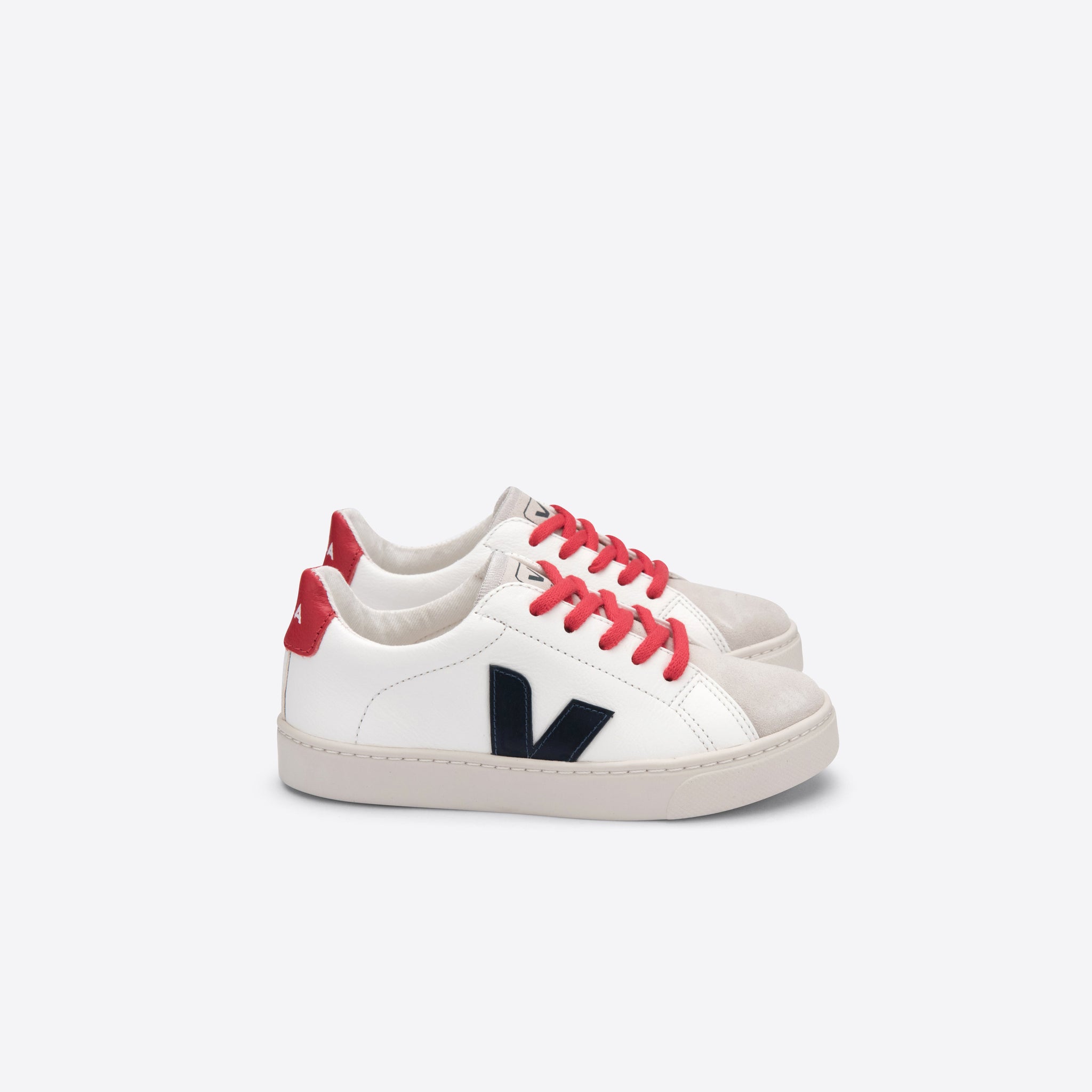 Veja Kids Trainers | Esplar Lace | White Nautico Pekin