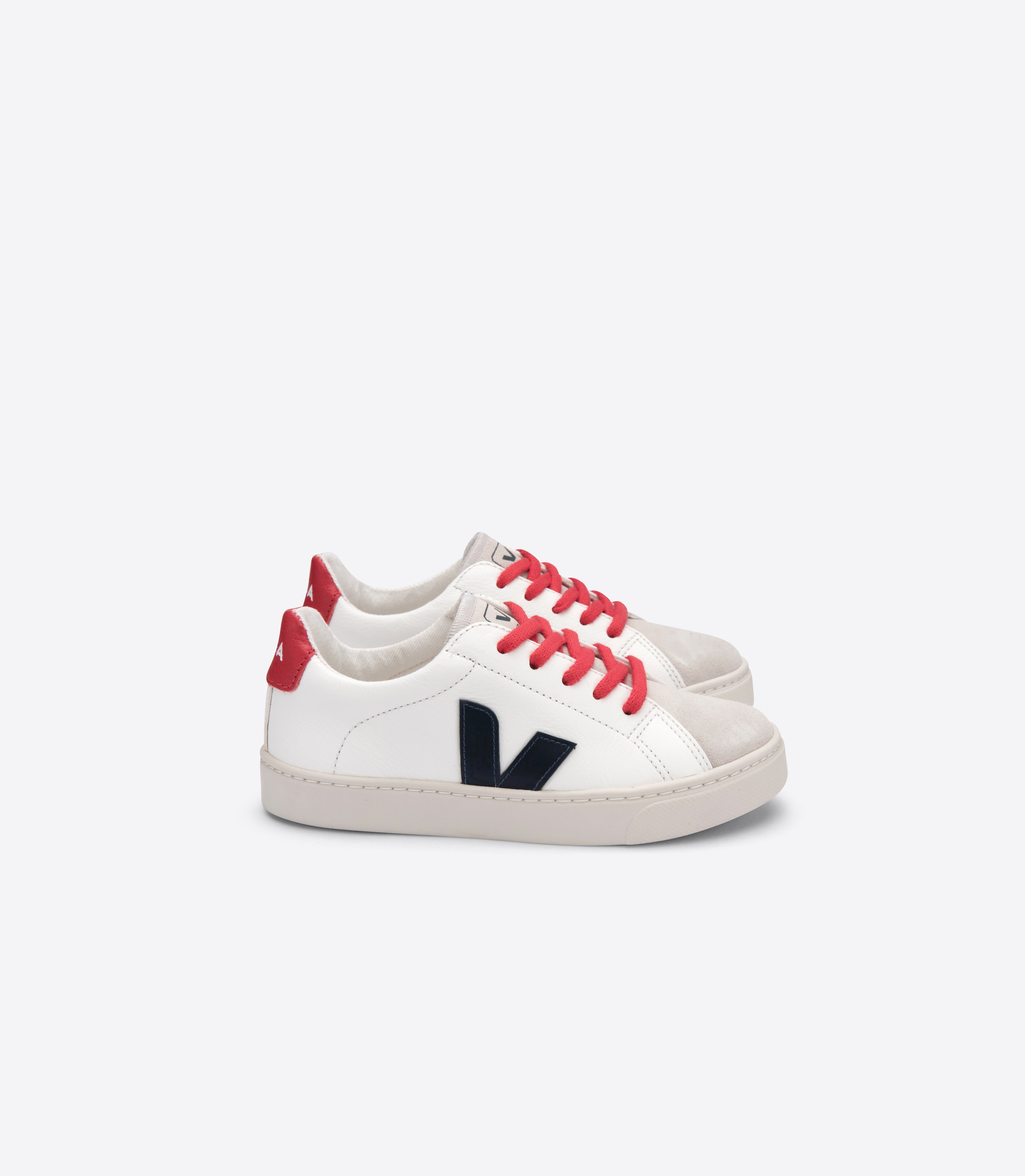 Veja Kids Trainers | Esplar Lace | White Nautico Pekin