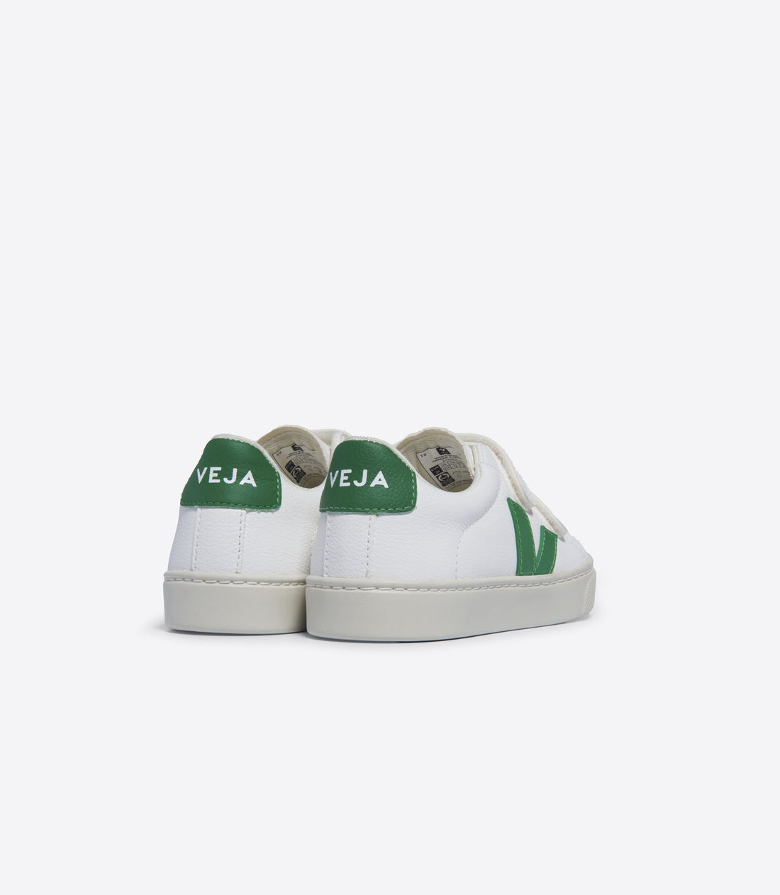 Veja Kids Trainers | Esplar Velcro | White Emeraude