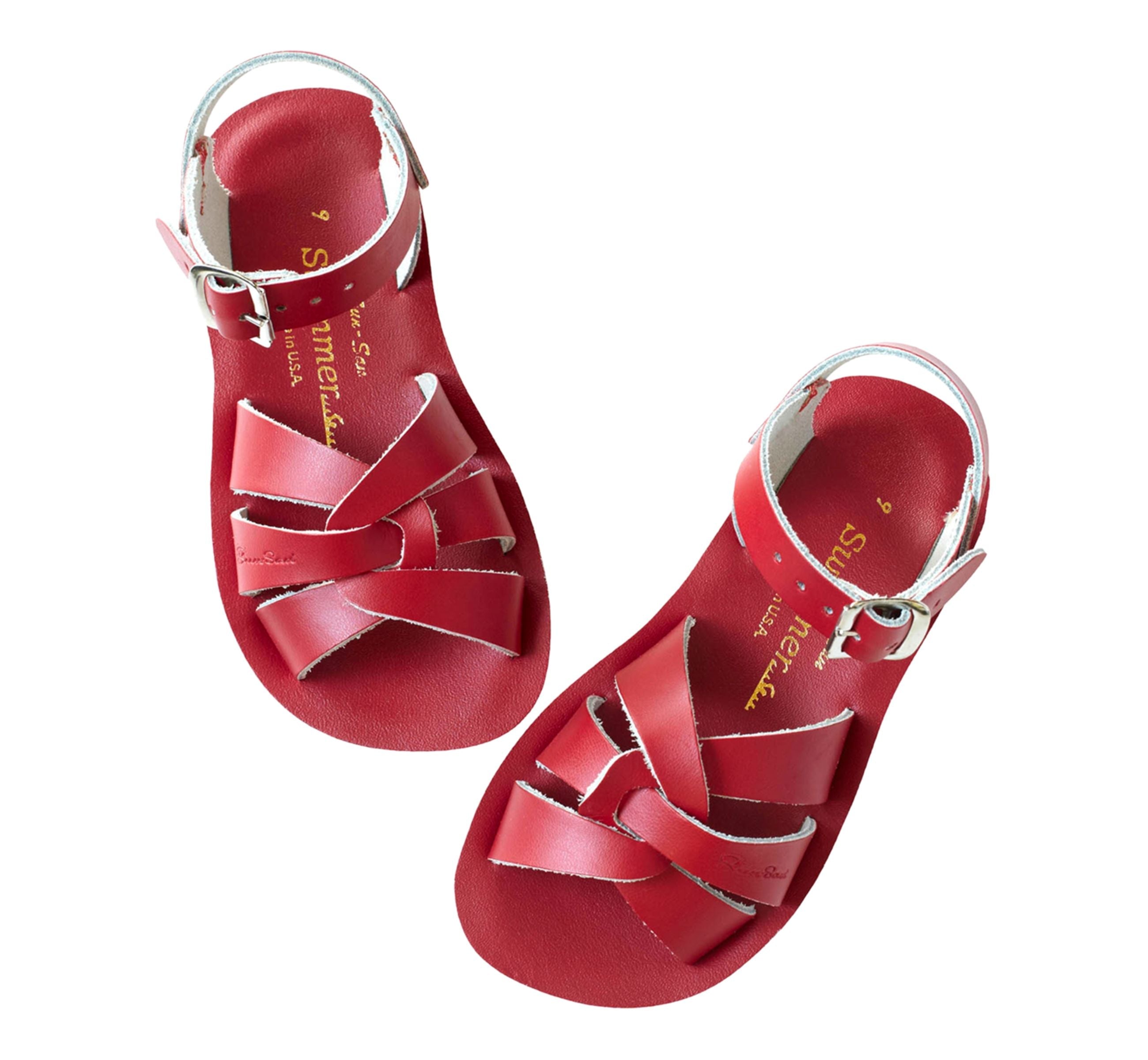 Salt-Water Kids Sandals | Swimmer Sun San | Red