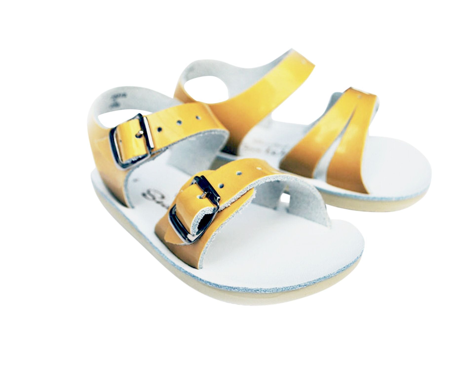 Salt-Water Kids Sandals | Sea Wee Sun San | Shiny Yellow