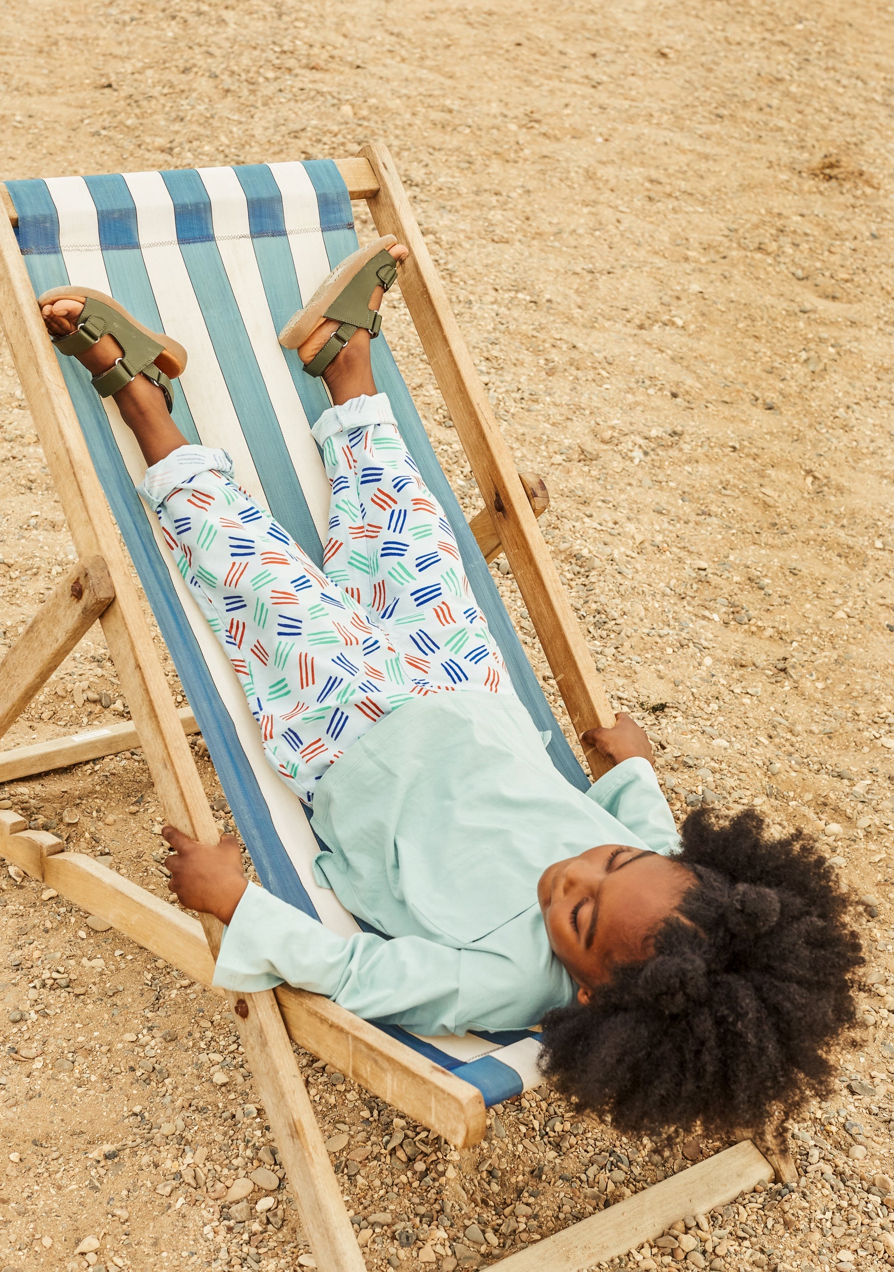 Zig and Star Sandals | Junior Solar | Khaki