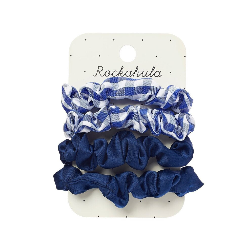 Rockahula Kids Scrunchies | School Blue Set