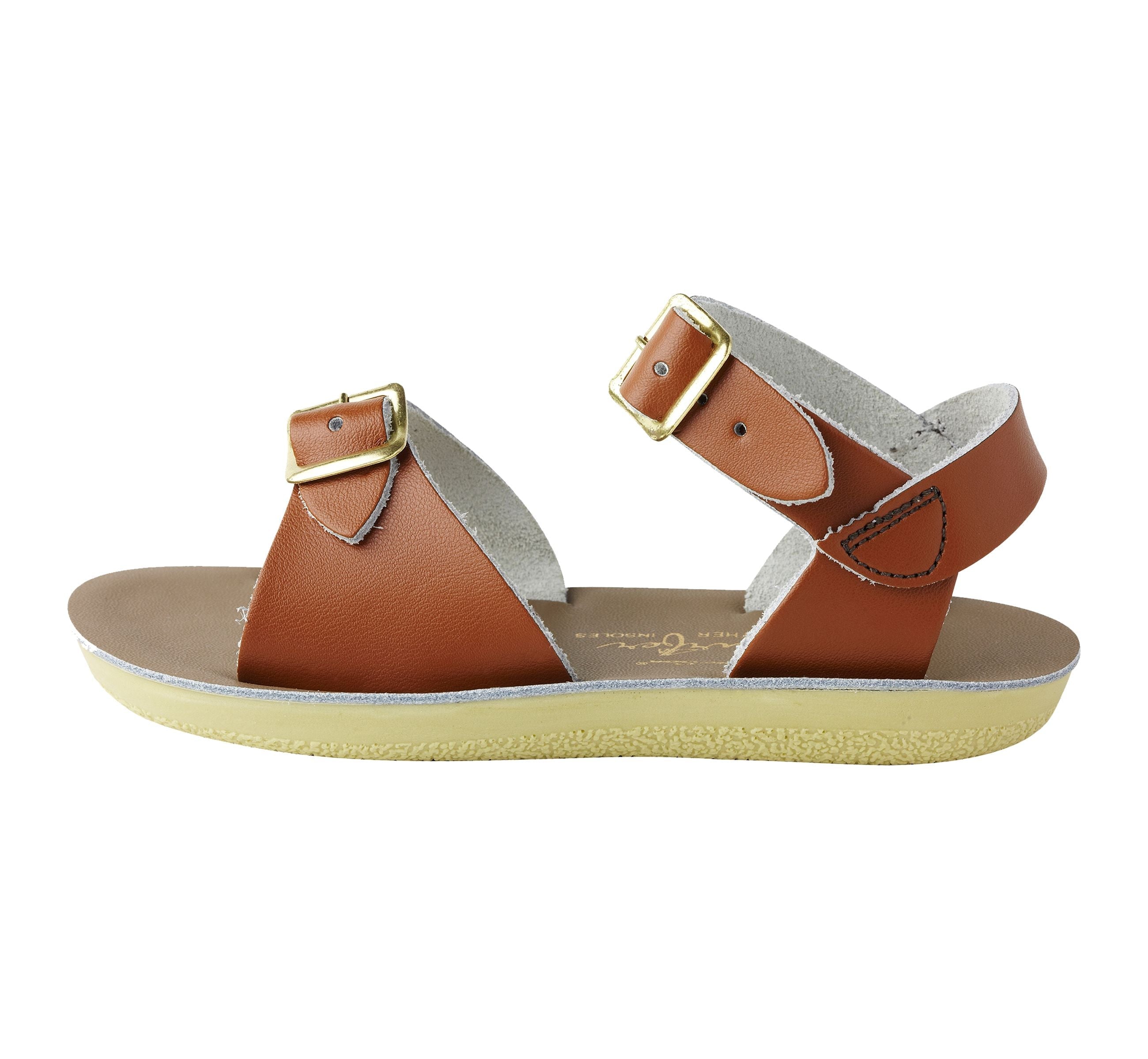 Salt-Water Kids Sandals | Surfer Sun San | Tan