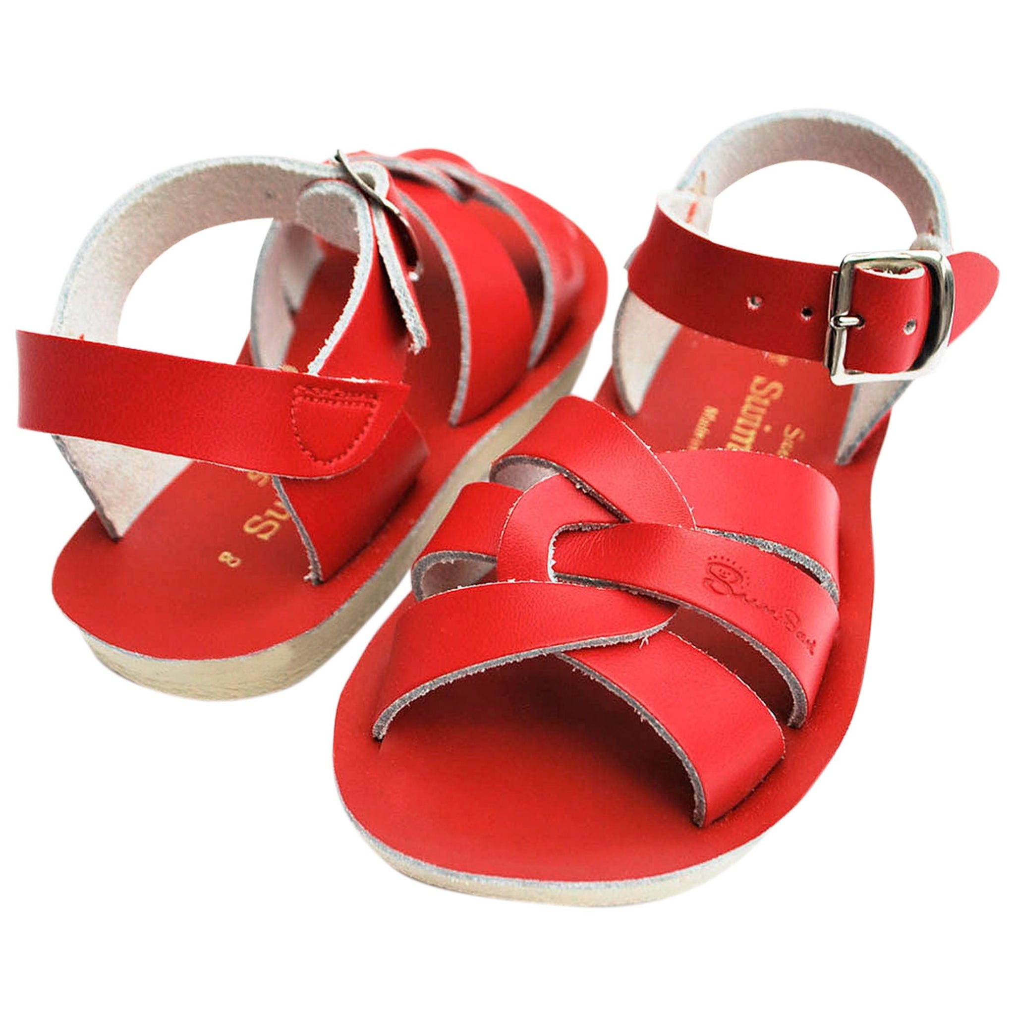 Salt-Water Kids Sandals | Swimmer Sun San | Red