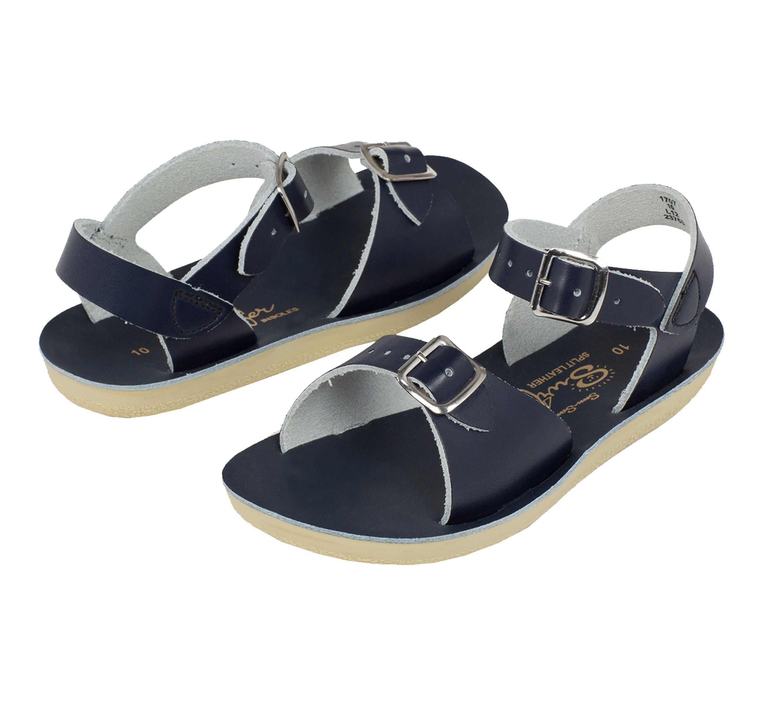 Salt-Water Kids Sandals | Surfer Sun San | Navy