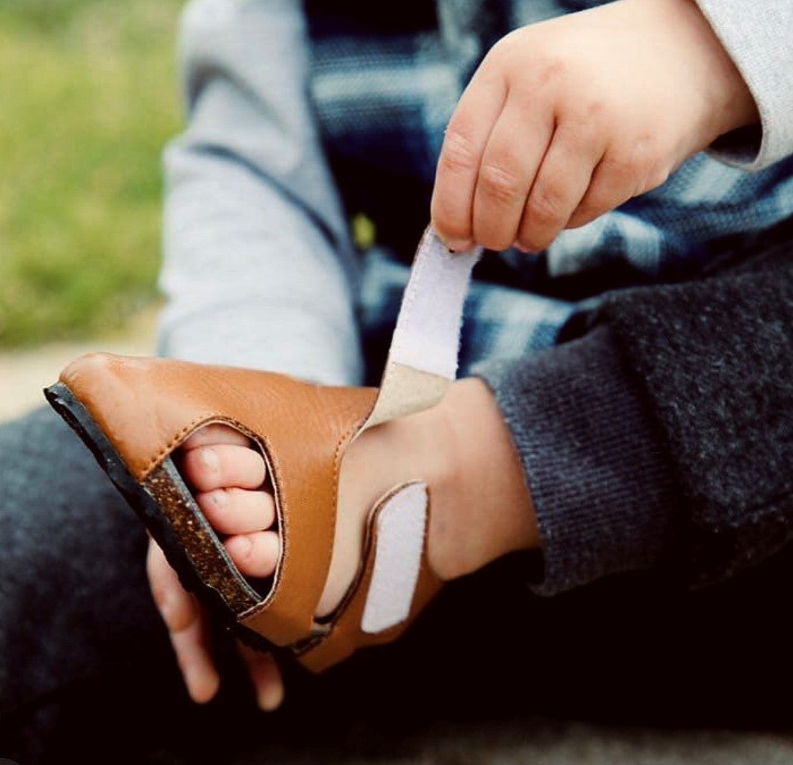 ScruffyDog Kids Sandals | Buddy | Tan