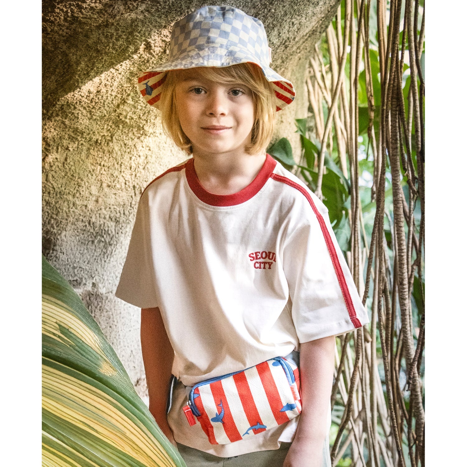 Rockahula Kids Bucket Hat | Reversible | Shark