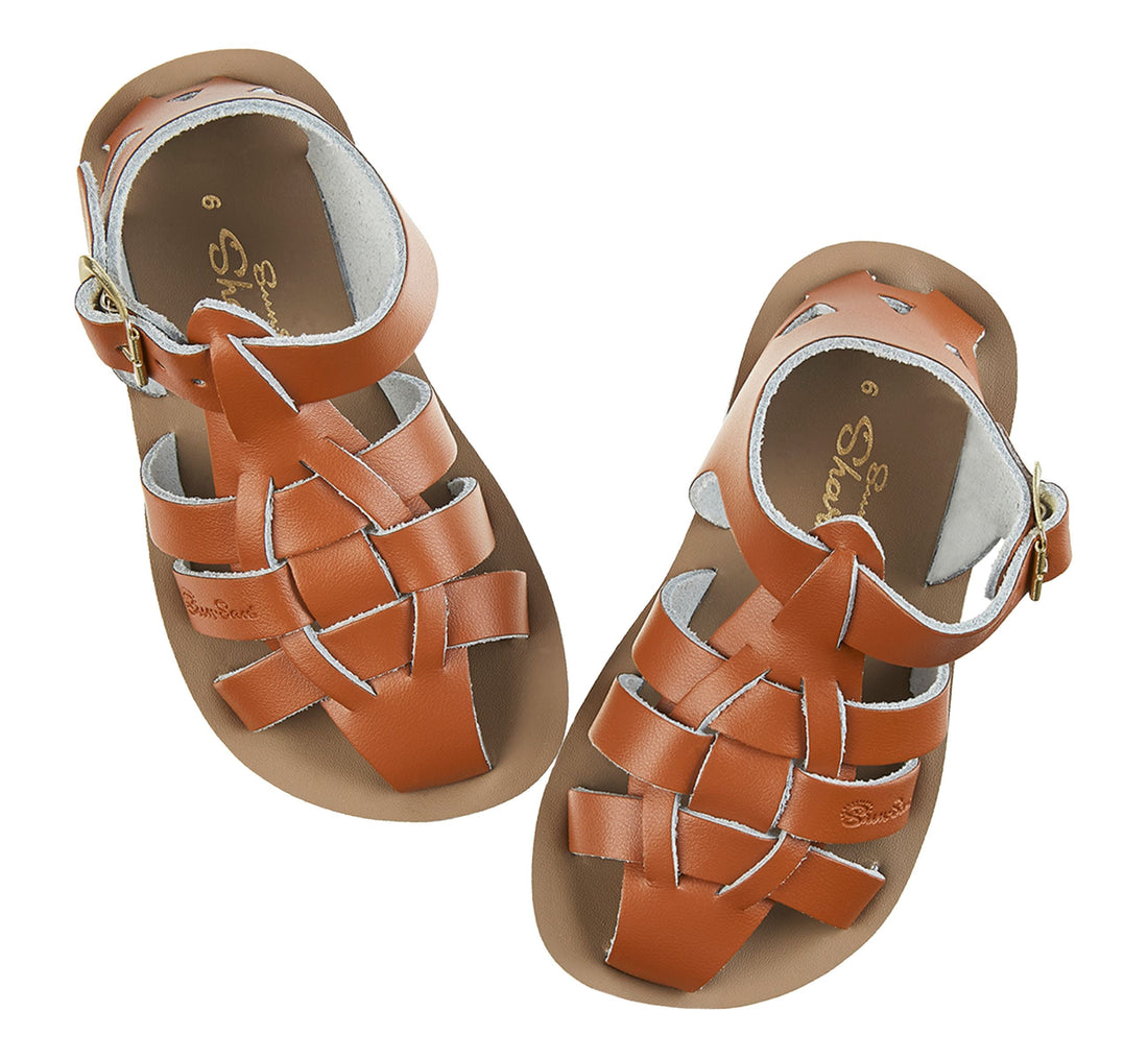 Salt-Water Kids Sandals | Fisherman Sun San | Tan