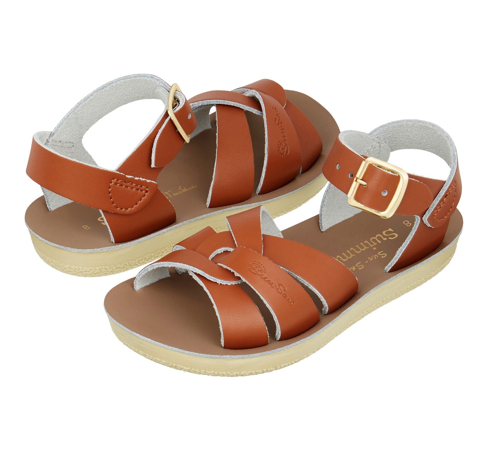 Salt-Water Kids Sandals | Swimmer Sun San | Tan